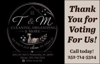 T & M Cleaning, Organizing & More