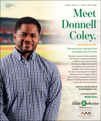 The Daily Reflector - Donnell Coley