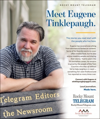 Rocky Mount Telegram - Eugene Tinklepaugh