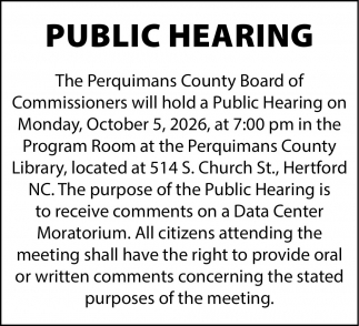 Perquimans County Board of Commissioners