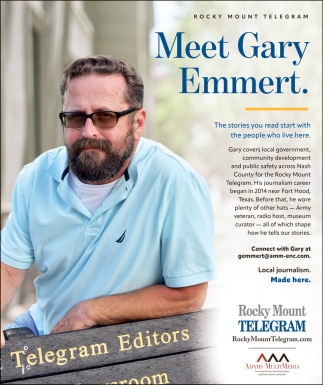 Rocky Mount Telegram - Gary Emmert