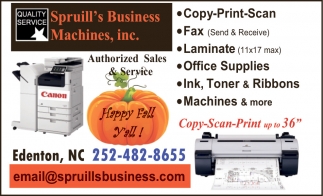 Spruill's Business Machines, Inc