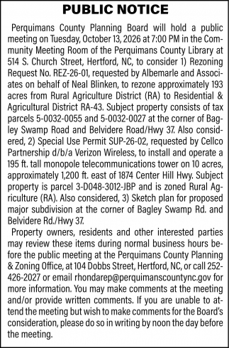 Perquimans County Planning Board