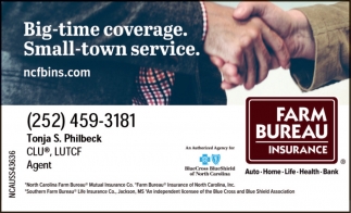 Farm Bureau Insurance - Tonja S. Phillbeck