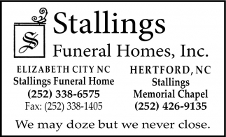 Stallings Funeral Homes, Inc