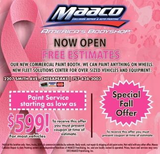 Maaco Collision Repair & Auto Painting