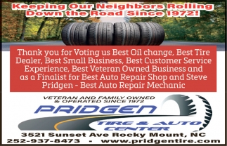 Pridgen Tire & Auto Center