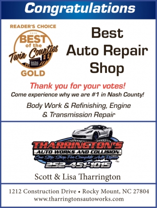 Tharrington's Auto Works and Collision Center