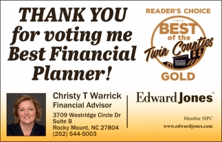 Edward Jones - Christy T Warrick