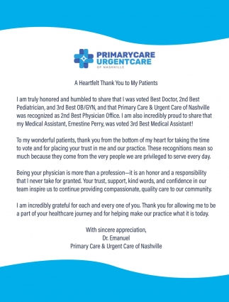 Primary Care & Urgent Care of Nashville
