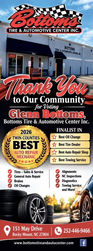 Bottoms Tire & Automotive Center Inc.