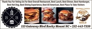 Barley and Burger