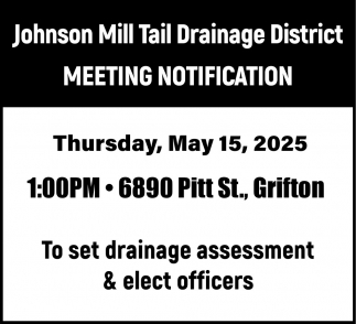 Johnson Mill Tail Drainage District