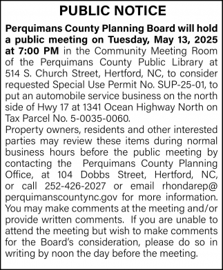 Perquimans County