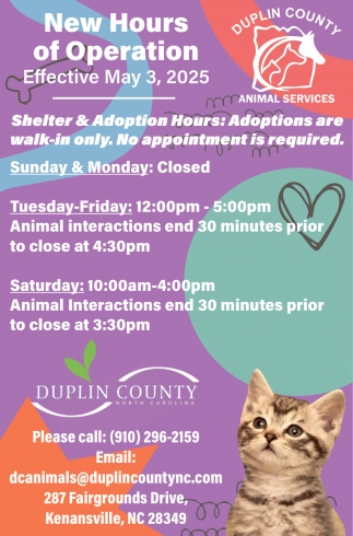 Duplin County Animal Services