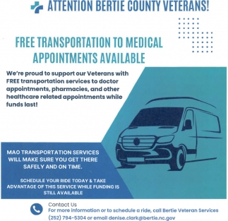 Bertie Veteran Services