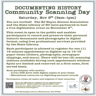 Documenting History Community Scanning Day