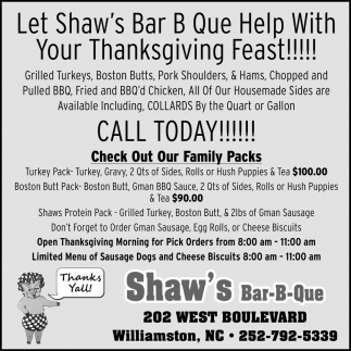 Shaw's Bar-B-Que