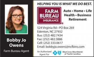Farm Bureau - Bobby Jo Owens