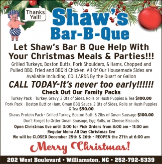 Shaw's Bar-B-Que