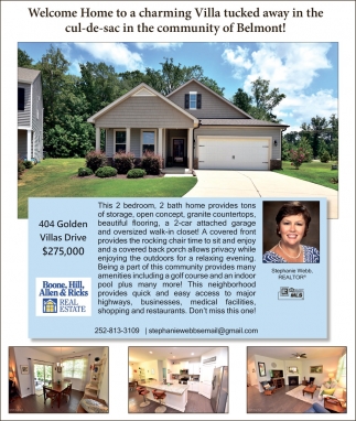 Boone, Hill, Allen & Ricks Real Estate - Stephanie Webb