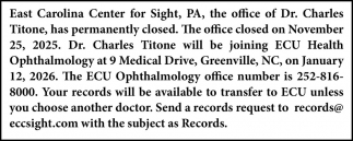 East Carolina Center for Sight