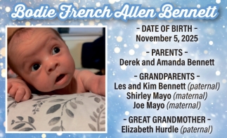 Bodie French Allen Bennett