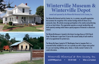 Winterville Historical & Arts Society