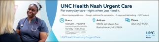 Nash UNC Health Care