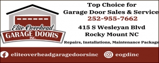Elite Overhead Garage Doors Inc