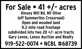Lenox Auction & Realty
