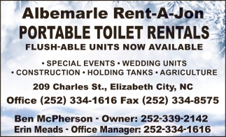 Albemarle Rent-A-Jon