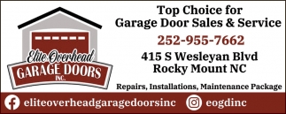 Elite Overhead Garage Doors Inc