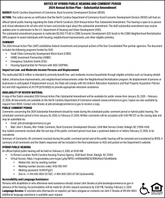 North Carolina Department of Commerce