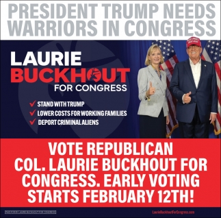 Laurie Buckhout For Congress