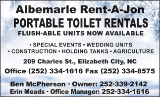Albemarle Rent-A-Jon