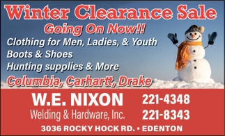 W.E Nixon Welding & Hardware, Inc 