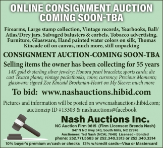 Nash Auctions, Inc