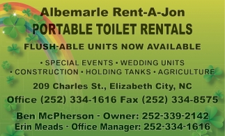 Albemarle Rent-A-Jon