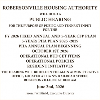 Robersonville Housing Authority