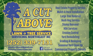 A Cut Above Lawn & Tree Service