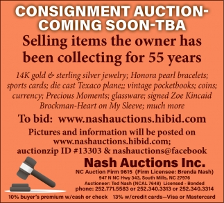 Nash Auctions, Inc
