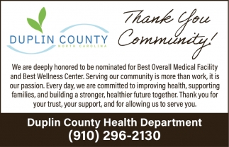 Duplin County Health Department