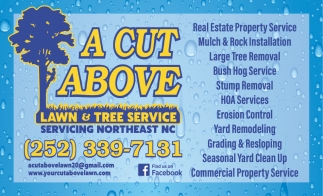 A Cut Above Lawn & Tree Service