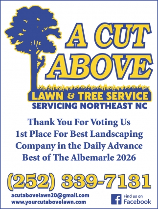 A Cut Above Lawn & Tree Service