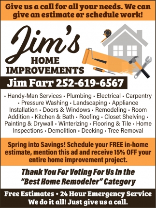 Jim's Home Improvements