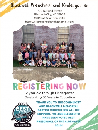 Blackwell Preschool And Kindergarten