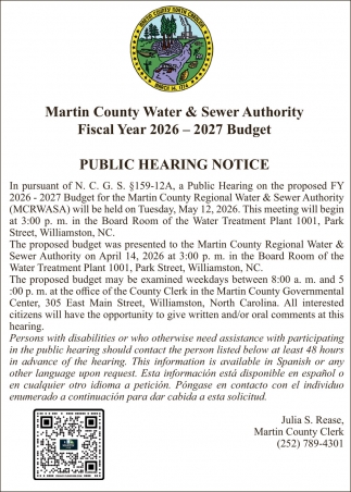 Martin County Water & Sewer Authority