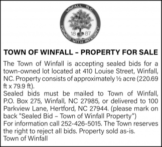 Town of Winfall