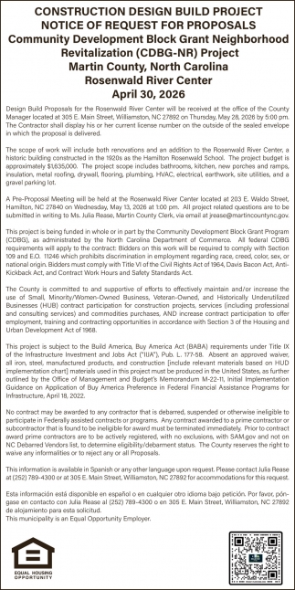 Rosenwald River Center